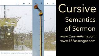 Watch Cursive Semantics Of Sermon video