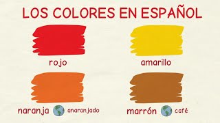 Aprender Español: Los Colores (Nivel Básico)
