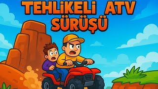 Zorlu Yollarda Atv Sürdük Roblox Tehlikeli Atv Sürüşü