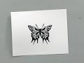 Tie Dye Butterfly