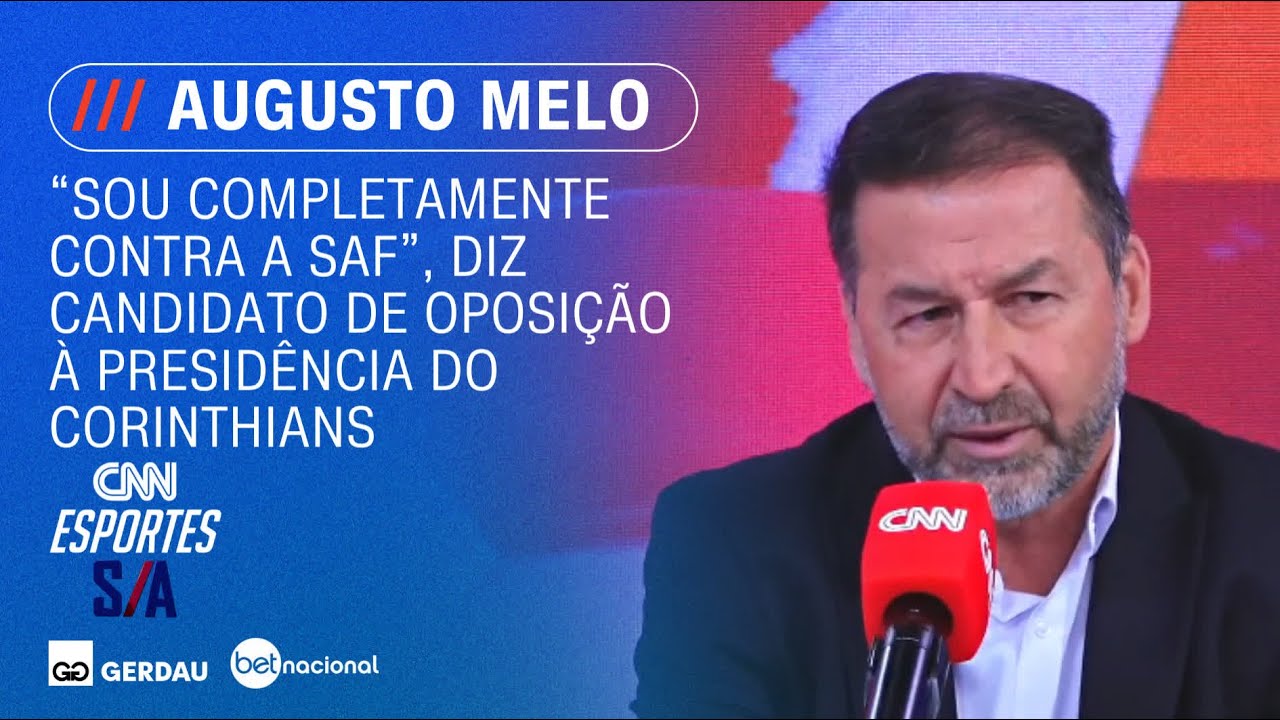 Candidato à presidência do Corinthians diz que time não precisa de SAF