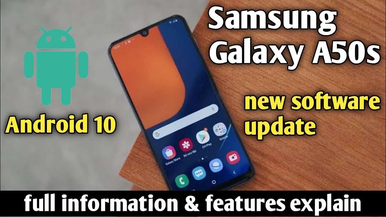 Galaxy A50s recibe la actualización de Android 10 con One UI 2.0