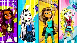 Monster High | Too Much Scream Time | Adventures of the Ghoul Squad | Episode 7 | Cartoon Movie