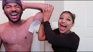 EXTREME WAXING CHALLENGE!!!! Ft. Mega McVlogs
