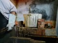 Hand forging of the slavic ancient adze