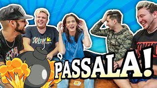 PASSA LA BOMBA! Sabri Sascha Andre Giulio & Peo! *divertentissimo*
