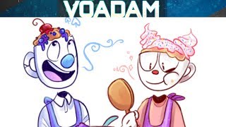 Casino Cups Part 12! Ask Cuphead and Mugman! Cuphead Comic Dubs!