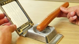 What Else Can It Cut? - More Egg Slicer Life Hacks What Else Can It Cut? - More Egg Slicer Life Hacks