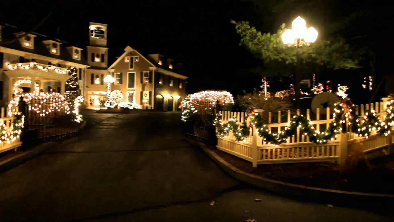 Amazing Christmas Light Display in Windham, New Hampshire - YouTube
