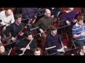 Concert de Pierre Boulez sous la Pyramide du Louvre