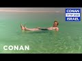 Conan Floats In The Dead Sea - CONAN on TBS
