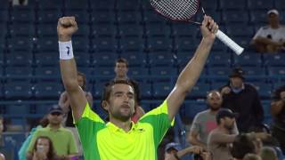 Marin ?ili? - Road to first ATP Masters 1000 CINCINNATI (2016)