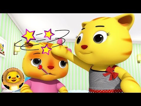 Get Well Soon, SICK SONG! | Nursery Rhymes & Kids Songs! | Baby Songs | Little Baby Animals
