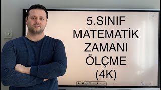 5. Sinif Matemati̇k Zamani Ölçme