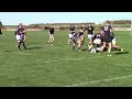 Geneseo Men's Warthog Rugby, Conor McCabe scores against Niagara U. Rugby 33-5