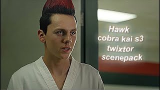Hawk Cobra Kai S3 Twixtor Scenepack