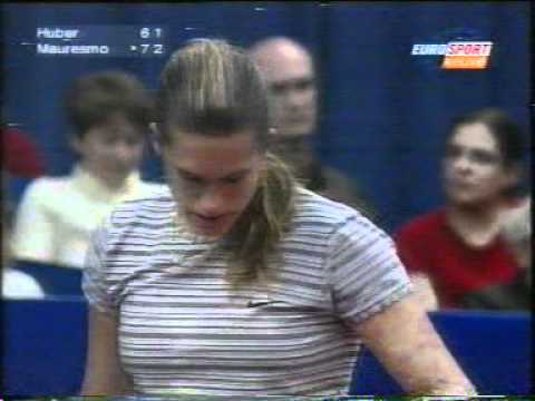 WTA Paris 2001 決勝戦（ファイナル）　 モーレスモ vs． Huber 4／5
