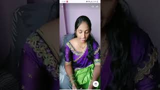 Lavanya Janu Hot Tango Live Premium In Saree Telugu