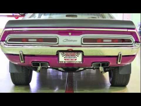Challenger on 1971 Dodge Challenger Rt  D M Motorsports Video Walk Around Review