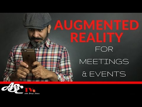 VIDEO : augmented reality for meetings and events - hey guys, in this video we're discussing four ways augmented reality will be helpful forhey guys, in this video we're discussing four ways augmented reality will be helpful formeetingsan ...