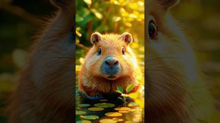 Capybara Eating Exploding Watermelon 水豚食爆炸西瓜