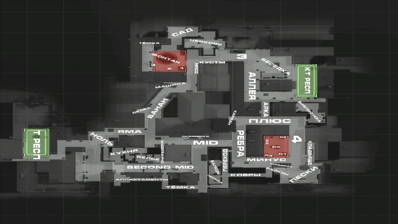 Как сделать миникарту с обозначениями в cs go Как сделать миникарту с обозначениями в cs go