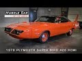 Muscle Car Of The Week Video #57: 1970 Plymouth Superbird 426 Hemi Muscle Car Of The Week Video #57: 1970 Plymouth Superbird 426 Hemi