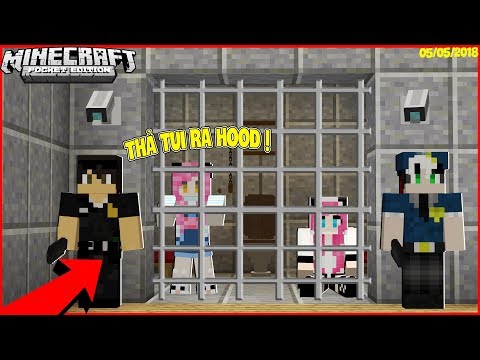 MỀU THỬ THÁCH VƯỢT NGỤC CÙNG CHỊ PANDA TRONG MCPE*MỀU CỨU CHỊ PANDA KHỎI NHÀ TÙ CỦA REDHOOD VÀ HIRO