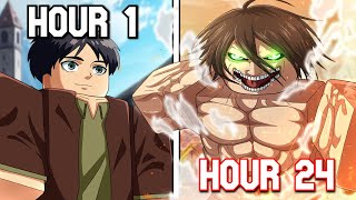 I Survived As Eren Yeager In Attack On An Revolution.. - Roblox