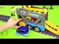 Fire Truck, Tractor, Train, Police Cars, Garbage Trucks & Excavator Toy Vehicles for Kids
