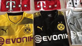 Bundesliga Trikots 2018 - Borussia Dortmund / Bayern München
