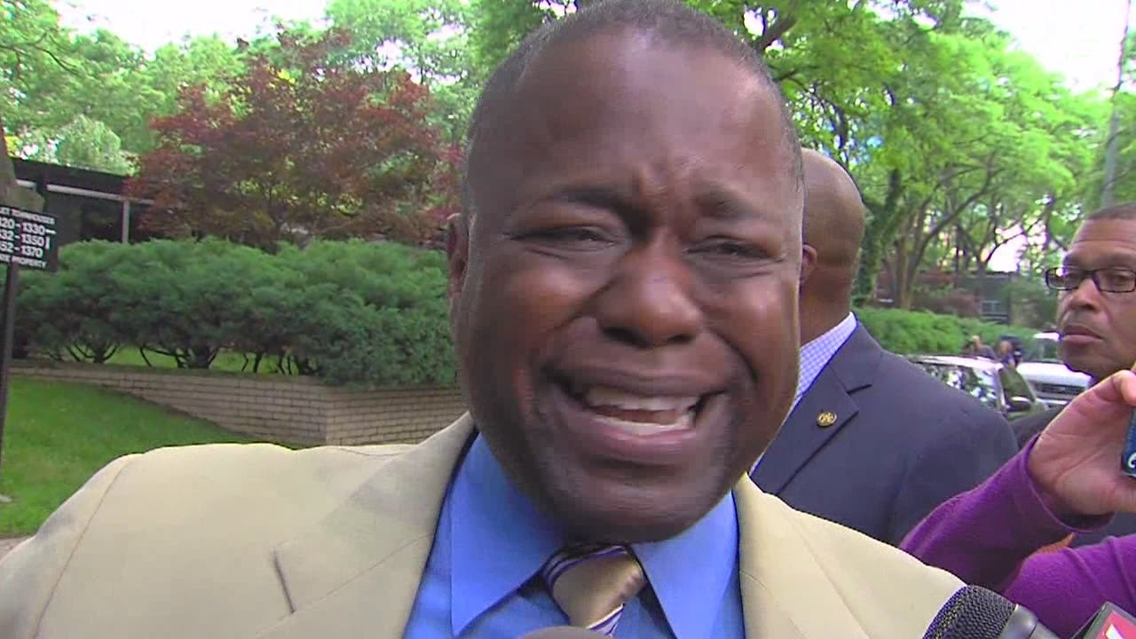 Emotional father speaks about son being found