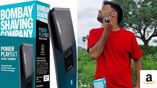 Bombay Shaving Company Trimmer Unboxing Review Play Next Power Play Full Body Beard