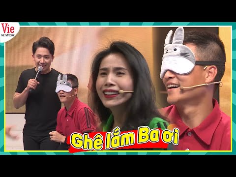 Thủy Tiên sợ sệt, Công Vinh làm nét đáng yêu khiến Trấn Thành run sợ | Sao Hỏa Sao Kim