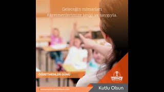 Öğretmenler Günü Kutlu Olsun
