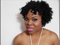Bantu Knot Out with Styling Options on Natural Hair