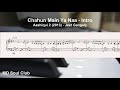 Chahun Main Ya Naa - Intro - Sheet Music | Aashiqui 2 (2013) | Jeet Ganguly | MD Soul Club
