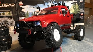WPL C14 1/16 2.4GHz 4WD RC Crawler with Headlights RTR