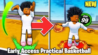 I Played The Best Upcoming Roblox Basketball Game Practical Basketball