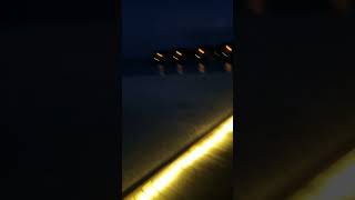 Walking After The Sunset On An Island In The Maldives