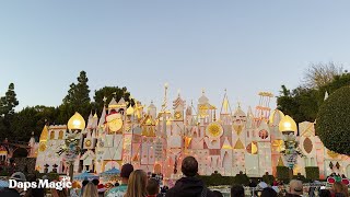 Its A Small World Holiday Lighting - Disneyland - Holidays At Disneyland 2022