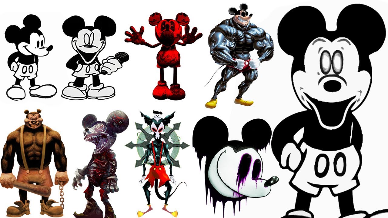 Evil Mickey Mouse Evil Mickey Mouse Comic Zombie Monsters