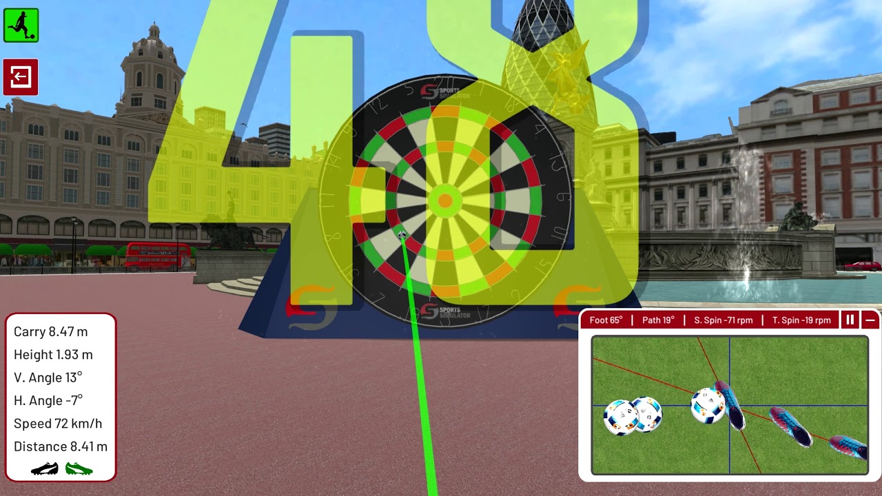 Golf Environment - London - Dartboard Challenge