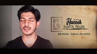 Huzoor Saw Jante Hain Mohsin Abbas Haider Live