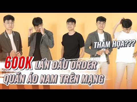 LẦN ĐẦU ORDER QUẦN ÁO NAM TRÊN MẠNG: THẢM HỌA????? | 25vlog 11.04