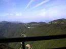 高野龍神スカイライン　護摩壇山スカイタワーからの風景