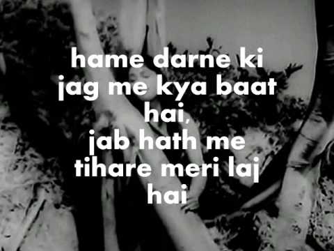 Zara Saamne To Aao Chaliye-Karaoke & Lyrics