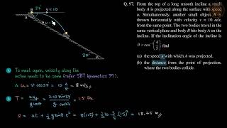 97 | Level-2 | Kinematics | SBT Solutions | Shashi Bhushan Tiwari