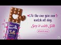 Cadbury Silk Valentine's Day #PopYourHeartOut