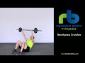 Bench press Crunches Exercise Demonstration by Refined Body Fitness